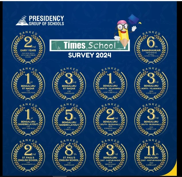 Times School Survey 2024 - Presidency School Bangalore South