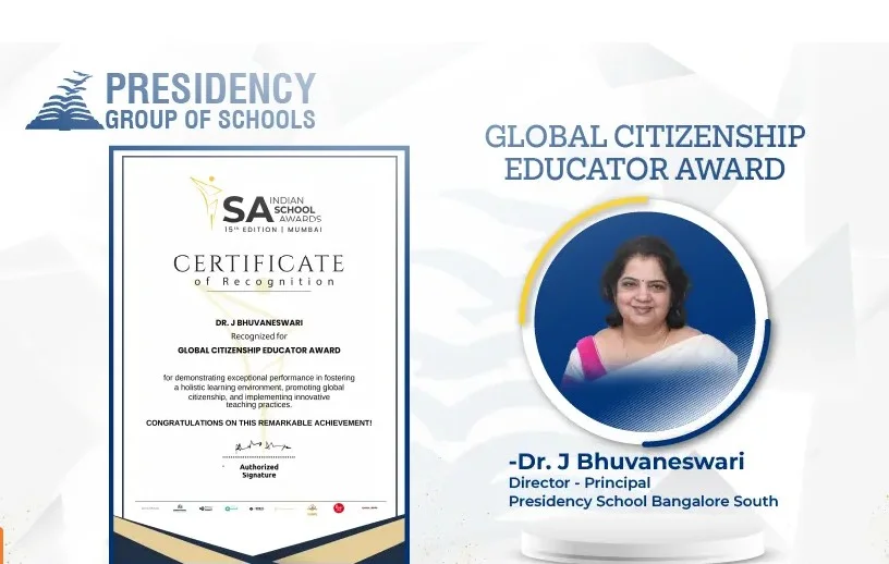 Awrads and Honours - Presidency School Bangalore South